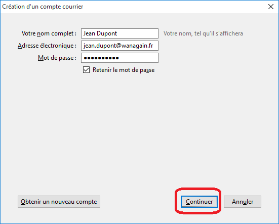 Exemple de configuration Mozilla Thunderbird sous windows 10 - 3